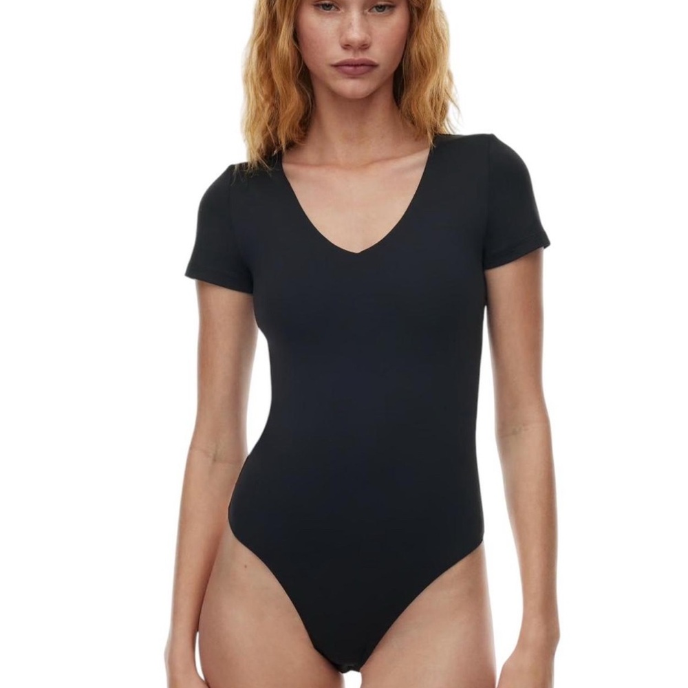 Aritzia Black Bodysuit
